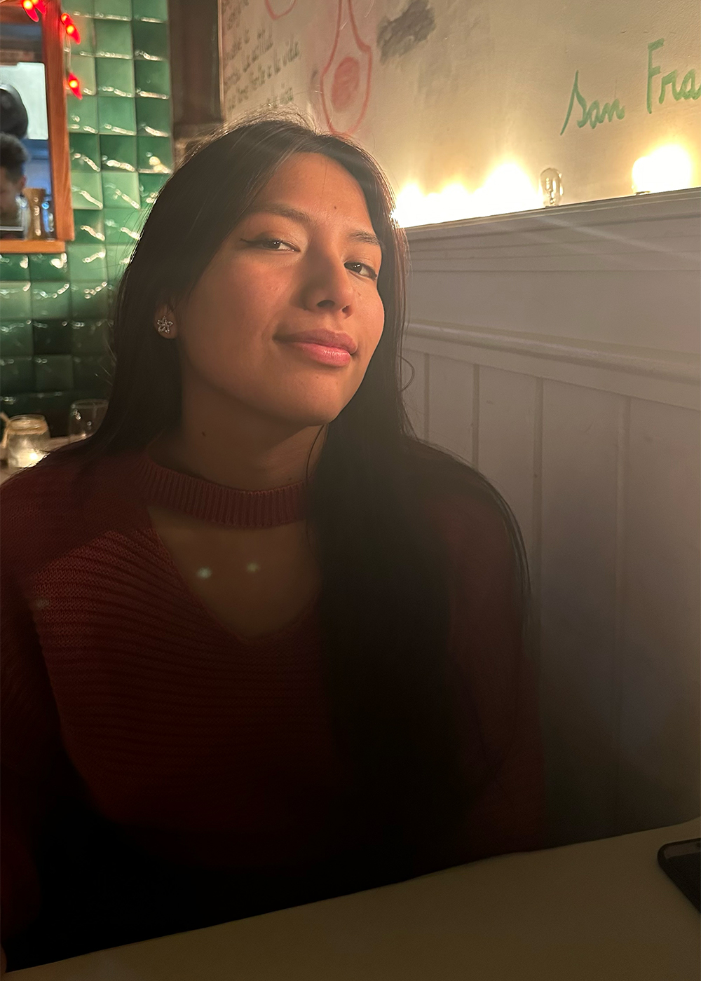 Child building with blocks